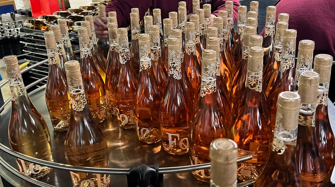 How is rose wine made?
