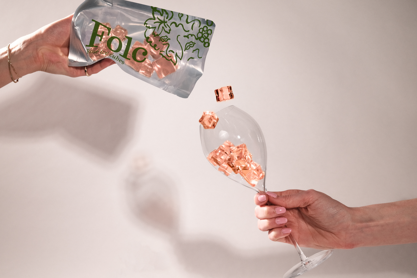 Folc Rosé Ice Cube Pack